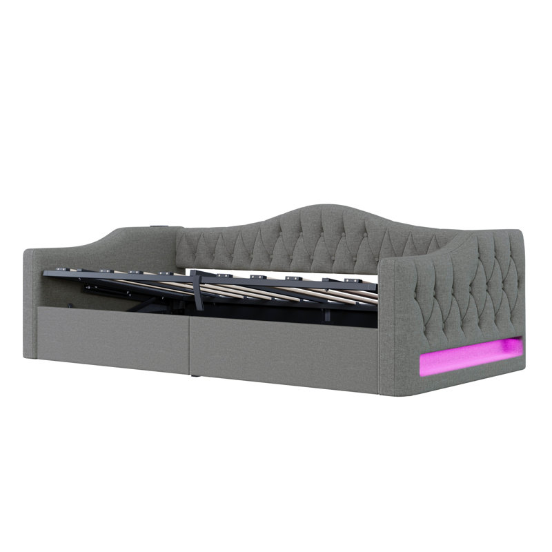 Upholstered Ottoman Bed