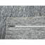 9'x12'1" Nickel Grey Kohinoor Herat Design Pure Wool Hand Knotted Rug G76389