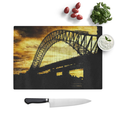 Jubilee Bridge in Manchester Chopping Board