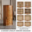 Armoire pour bijoux autoportante avec miroir Zakhar-93724212