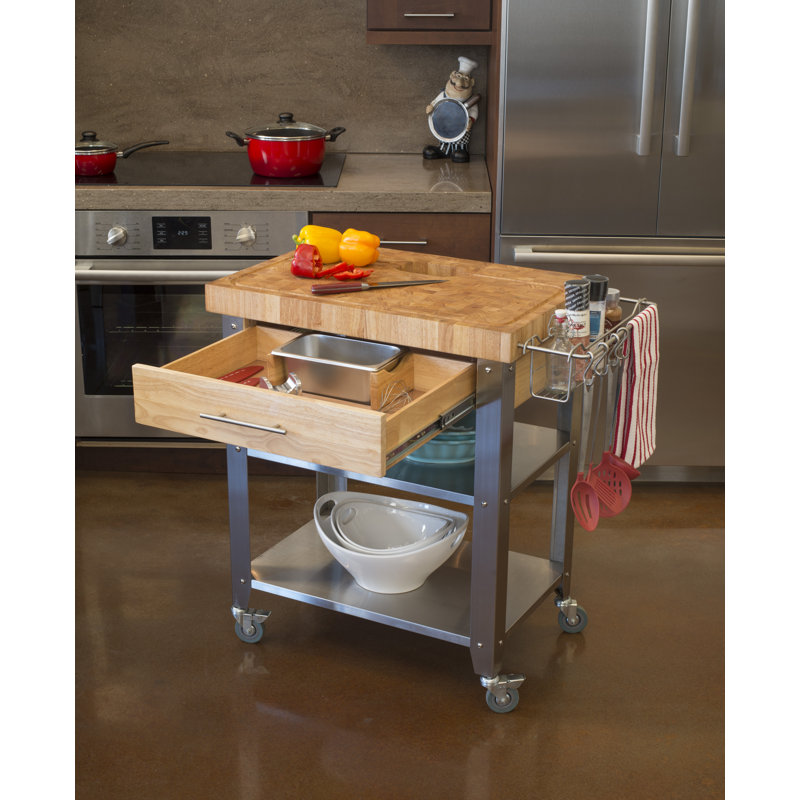 Francis 36.5 " W Kitchen Cart