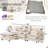 Praylow 101.9"W Modular Chenille L-shape Sectional-2032211022
