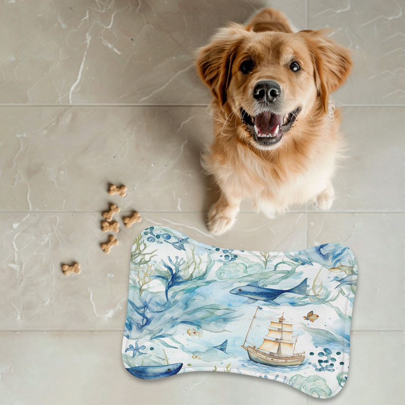 Grand Seas - Tapis d'alimentation en os 1 pièce