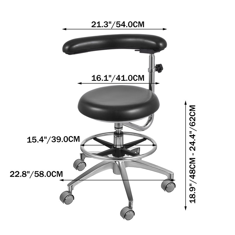 Tabouret à hauteur ajustable Moctar