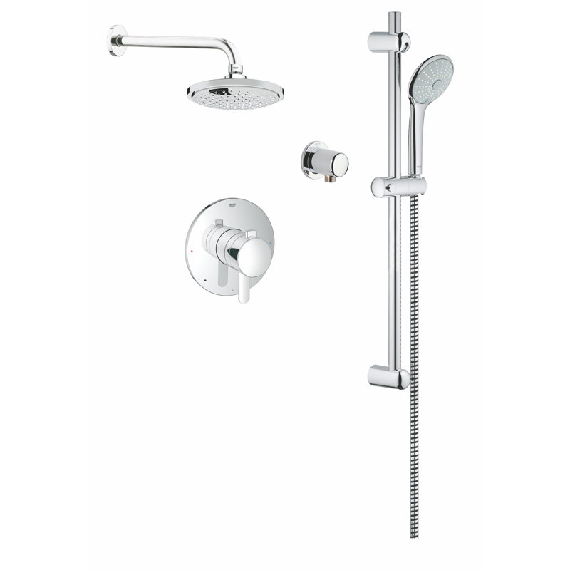 Europlus® Dual Function Complete Shower System with Rough-in Valve