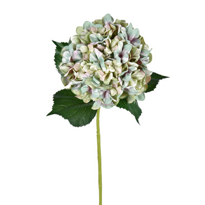 Artificial Hydrangea Spray with Printing