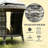 Side Table/Wicker Outdoor Coffee Table-1419986621