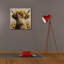 Toile épique Graffiti «Sunflower The Highland Cow» par Ann Klee, 26 po x 26 po-117052319