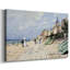 «Beach at trouville» par Monet-Gallery, toile tendue-1529893089