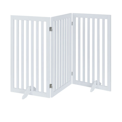 Wood Free Standing Pet Gate