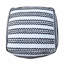 Pouf en tissu, repose-pieds