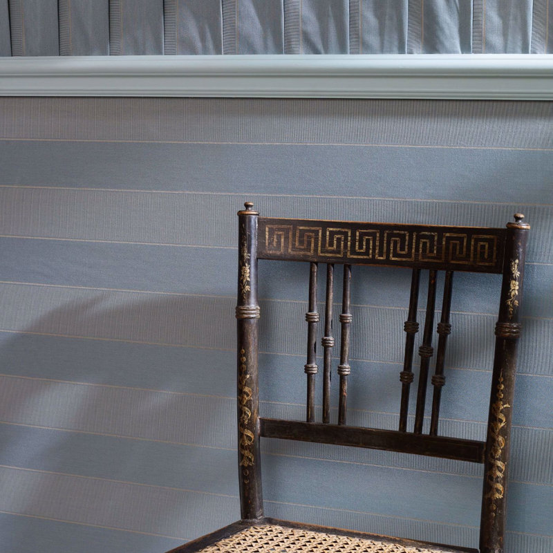 Suffolk 100% Cotton Fabric, Stockholm Blue