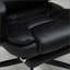 Fauteuils inclinables, fauteuil de direction à haut dossier avec massage à 7 points, hauteur réglable, soutien lombaire, repose-pieds | Noir | Similicuir-4711743