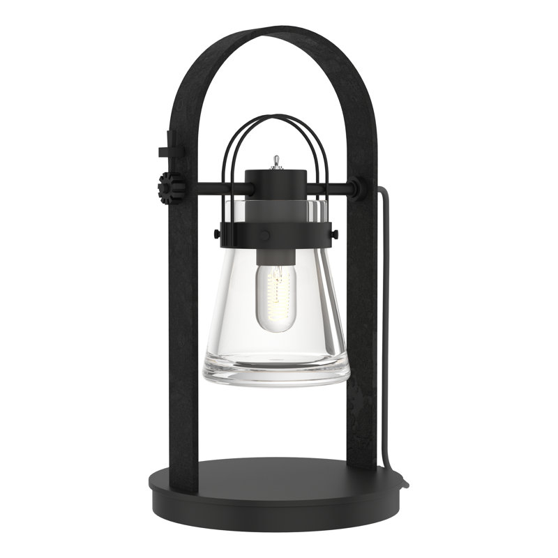 Lampe de table 19,4 po Erlenmeyer, Noir