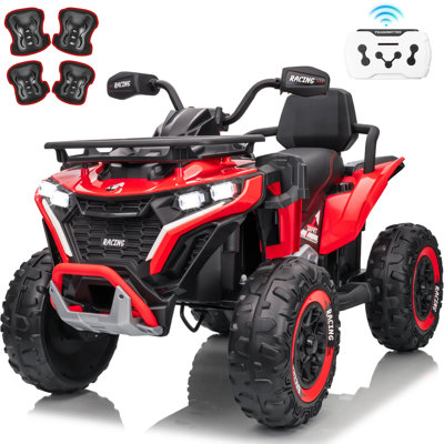24V Kids Big ATV Quad - 2-Seater 4WD, 800W Powerful Motor, Parent Remote Control, for Ages 3-8