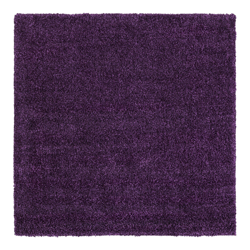 Zuniga Violet Area Rug, Round 5'3", Violet