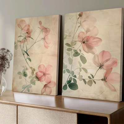 2 Piece Wrapped Canvas Print