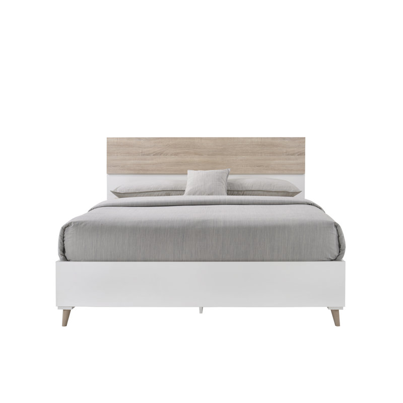 Canaday Solid Wood Bed, Double (4'6)