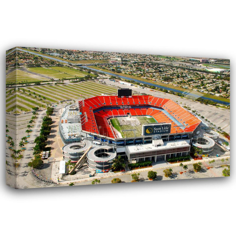 Hard Rock Stadium, H 16 po x l 24 po