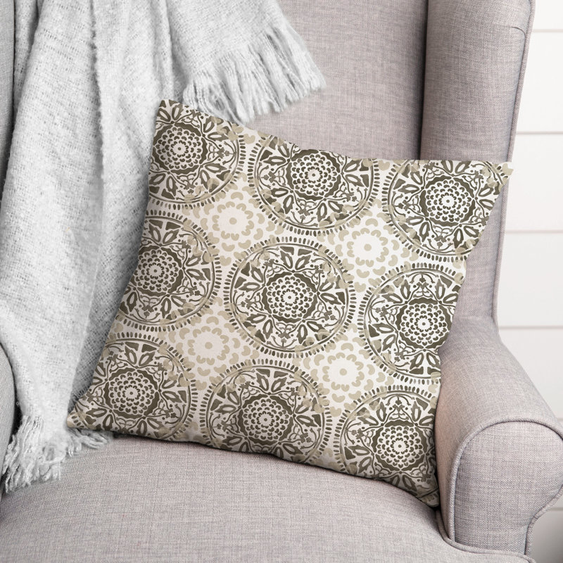Outdoor Square Pillow Cover & Insert