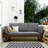TOPMAX Outdoor Adjustable Patio Wooden Daybed Sofa Chaise Lounge With Cushions For Small Places