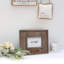 Cadre photo simple 4 po x 6 po Destinyrose en brun foncé