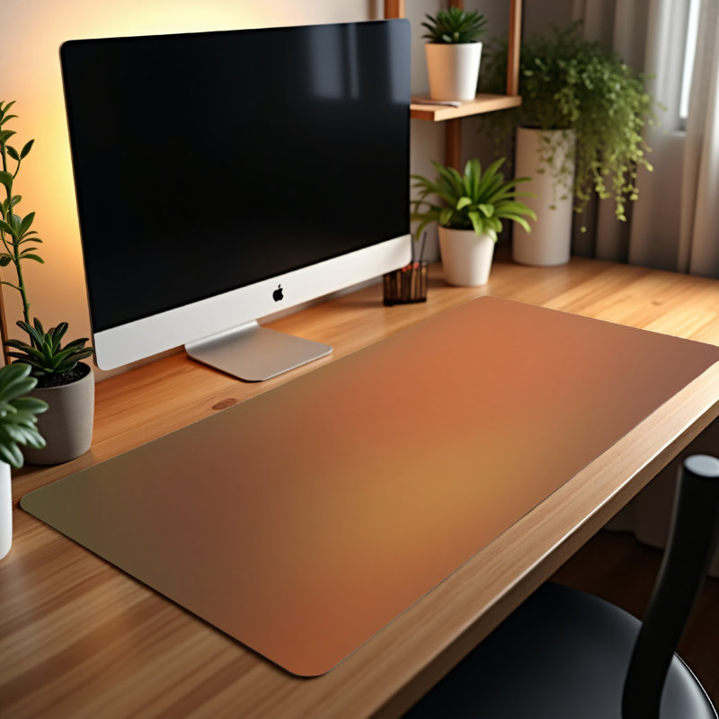 Polyester Desk Pad, 23.6x13.8