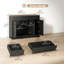 Buffet, armoire de cuisine 43 po, noir