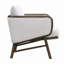 Ensemble de 2 chaises d'appoint en tissu Sherpa