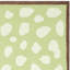 Tapis vert / ivoire en coton touffeté à la main Kruetzen-21773754