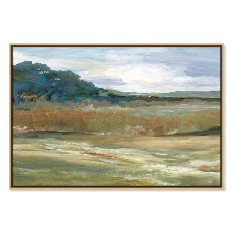 «Yoder Afprès Light», reproduction de paysage par Carol Robinson, H 25,5 po x l 37,5 po, Naturel