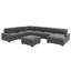 Canapé modulaire rembourré 7 pièces Azuri-350531210