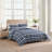 Tommy Hilfiger Dream Madras Cotton Blue Duvet Cover Set-113930658-113930659
