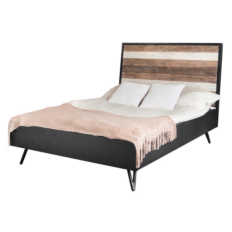 Blaze Solid Wood Bed, Super King (6')