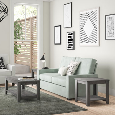 Ensemble de table basse moderne de trois articles ‑ tables pour le salon de style campagnard