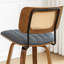 Ensemble de 2 tabourets de bar rotatifs Valerie-2051404538