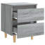 Phoenicia 2 Drawer Bedside Table-199750826