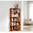 Corner Book Shelf, 6 Tier Corner Bookshelf Etagere Bookcase With Baffle,  L Shaped Bookcase With Display Shelf Stand For Home Office, Living Room, Bedroom-2087638834-1930258097