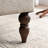 Boucle Fabric Accent Chair with Solid Wood Legs-949130037