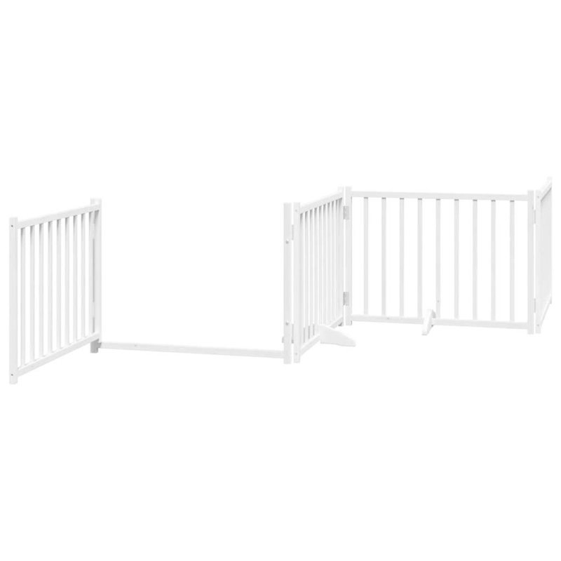 Rodden Solid Wood Dog House Door, 60cm H x 640cm W x 2cm D, White