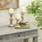 Mango Wood Turned Style Pillar Candle Holders-2145879315