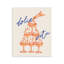 Plaque murale Dolce Vita Champagne Tower, design par The Prints Vibe