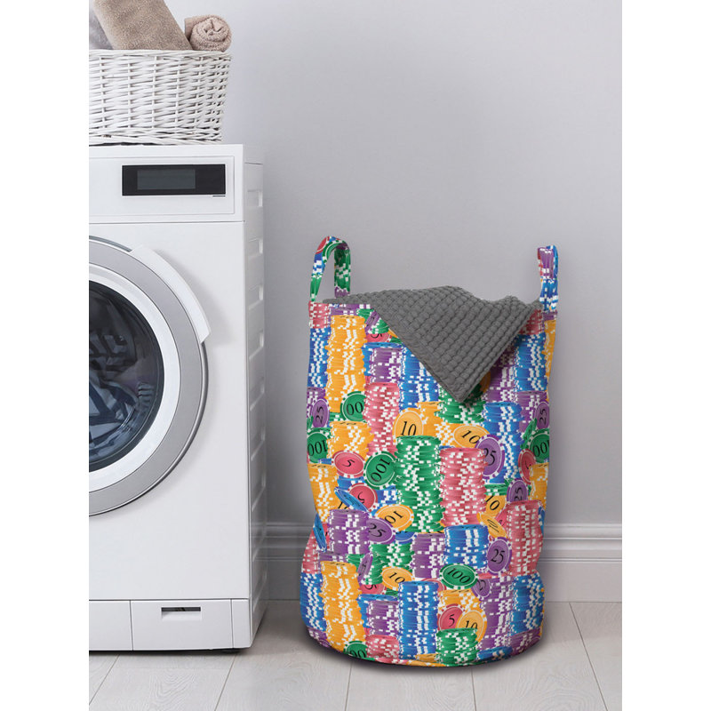Fabric Laundry Bag with Handles