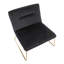 Fauteuil de chambre en velours de 27,5 po de largeur John-Stephan-1129018535