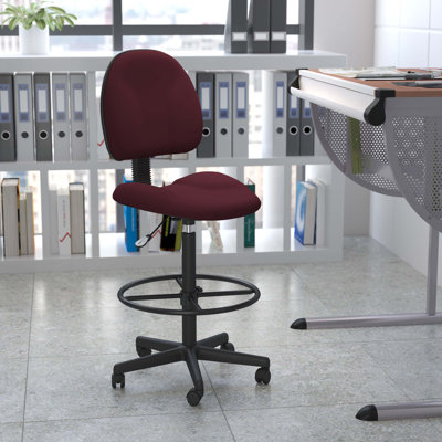 Fabric Drafting Chair with Adjustable Cylinders