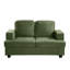 Causeuse moderne en velours-370212716