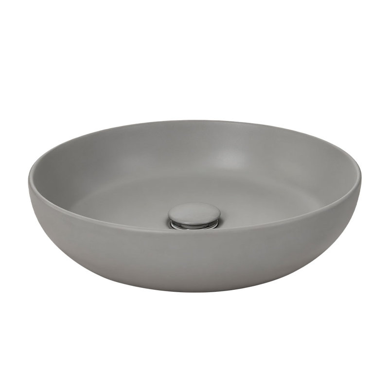 Metro Lane 400mm L x 400mm W Matte Ceramic Circular Sink