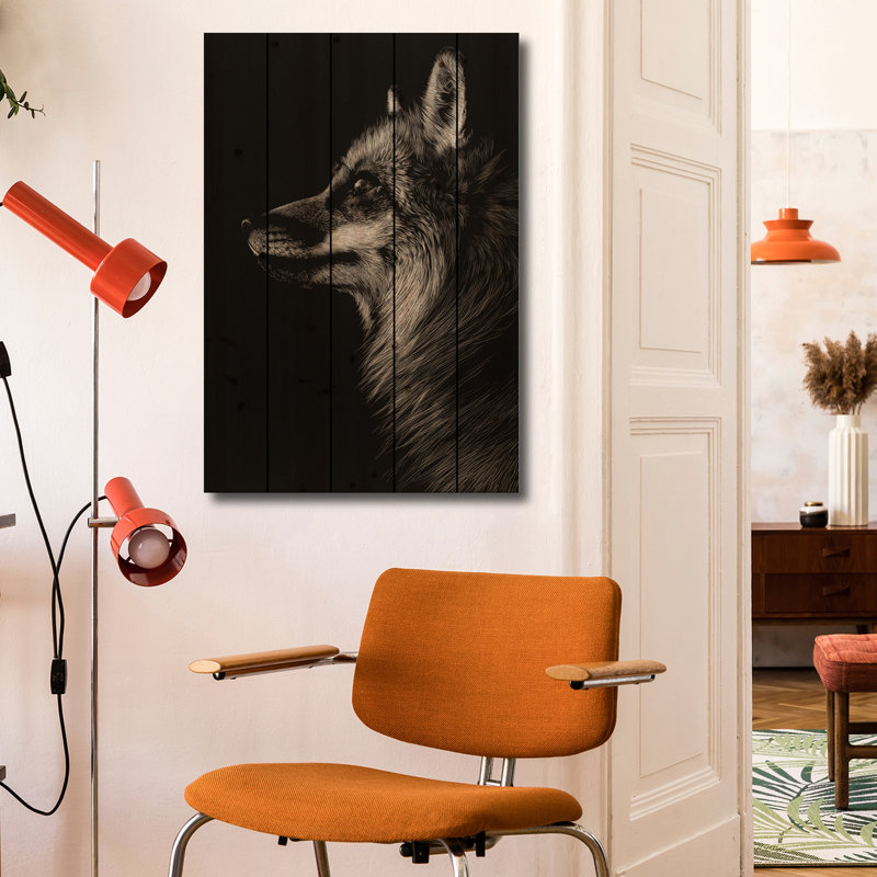 «Wood Glimpse V» par Julie T. Chapman, H 40 po x l 26 po