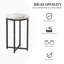 Ensemble de 2 tables d'appoint en faux marbre-254848292