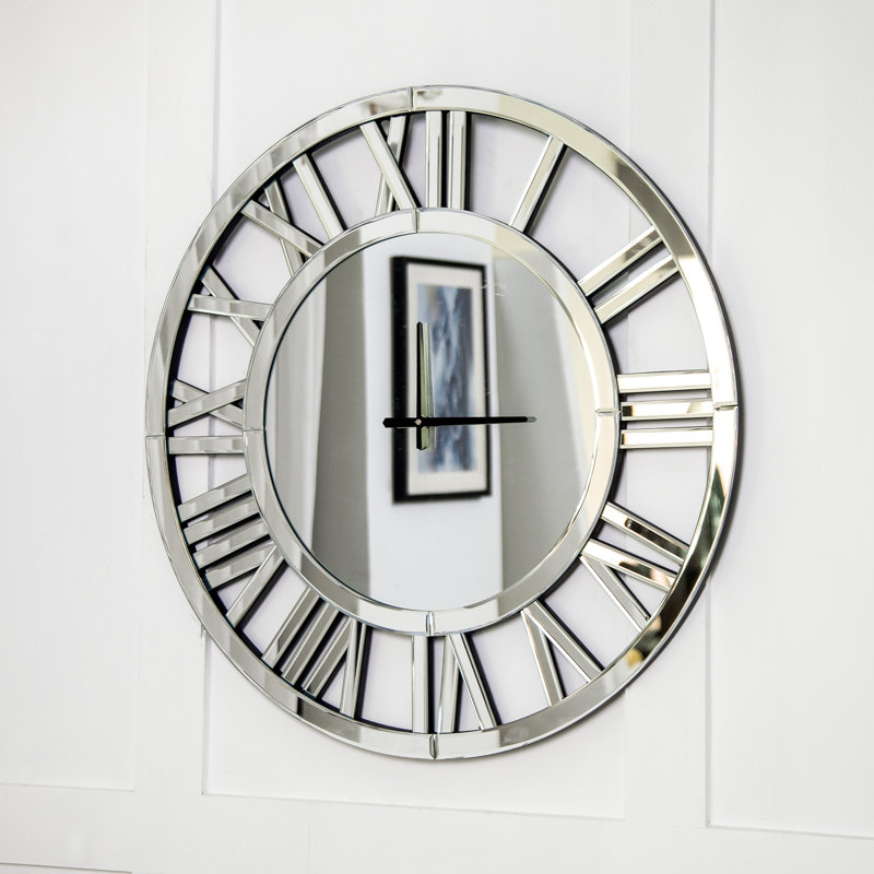 Acrylic Wall Clock, 60cm H x 60cm W x 3.5cm D